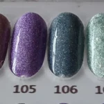 لاک ژل اسر گلیتر (GLITTER) شماره 100 تا 124 1
