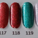 لاک ژل اسر گلیتر (GLITTER) شماره 100 تا 124 2