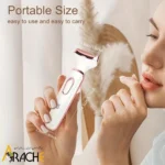 ماشین اصلاح بدن و صورت 4 کاره بانوان کیمی مدل KM-6713 - 5