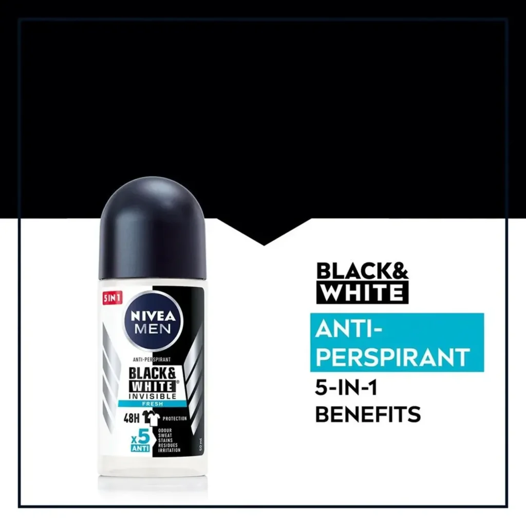 nivea men black white invisible fresh 48h 50ml 1