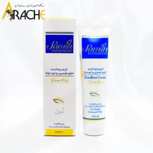 کرم نرم کننده حاوی اوسرین و اوره 5 درصد ثمین
