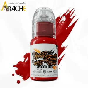رنگ تاتو قرمز خالص Red Hot ورلد فیمس 15 میل