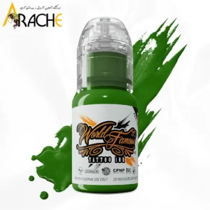 رنگ تاتو سبز طبیعی Everglades Green ورلد فیمس 15 میل