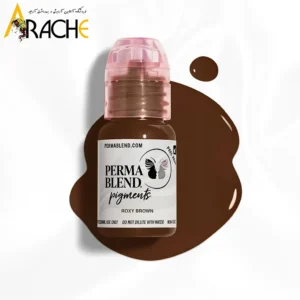 پیگمنت آرایش دائم قهوه‌ای تیره Roxy Brown پرما بلند 15 میل