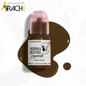 پیگمنت آرایش دائم قهوه‌ای متعادل Forest Brown پرما بلند 15 میل